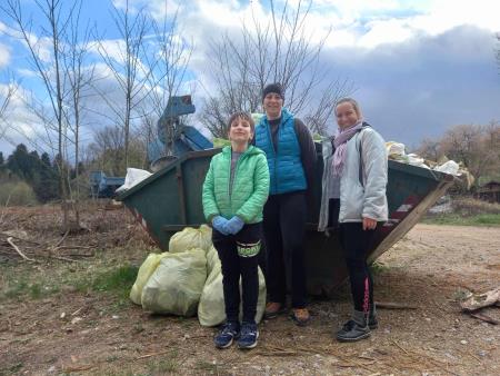 Zahvala pri čistilni akciji v občini Straža 4